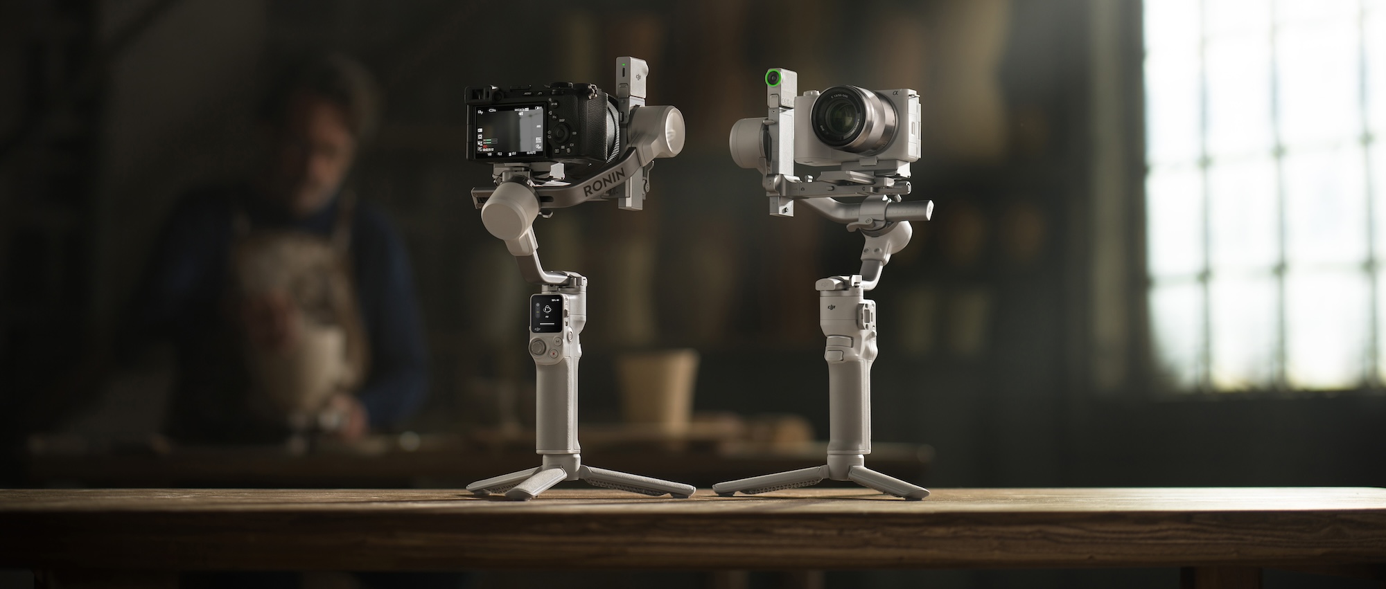 RS 4 Mini Combo 陶艺黑白双相机美图 - Pottery Profile Photo with Black & White Cameras